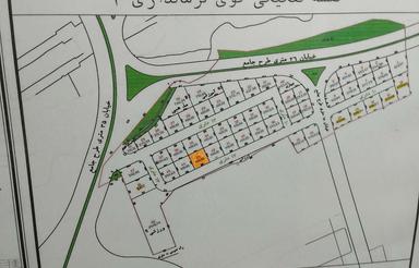 زمین مسکونی 200متر/کوی فرمانداری انتهای 48متری/قابل ساخت