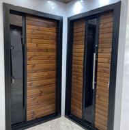 درب ضد سرقت روکش راش:”کدLb655”/پنجرهUPVC ضدسرقت