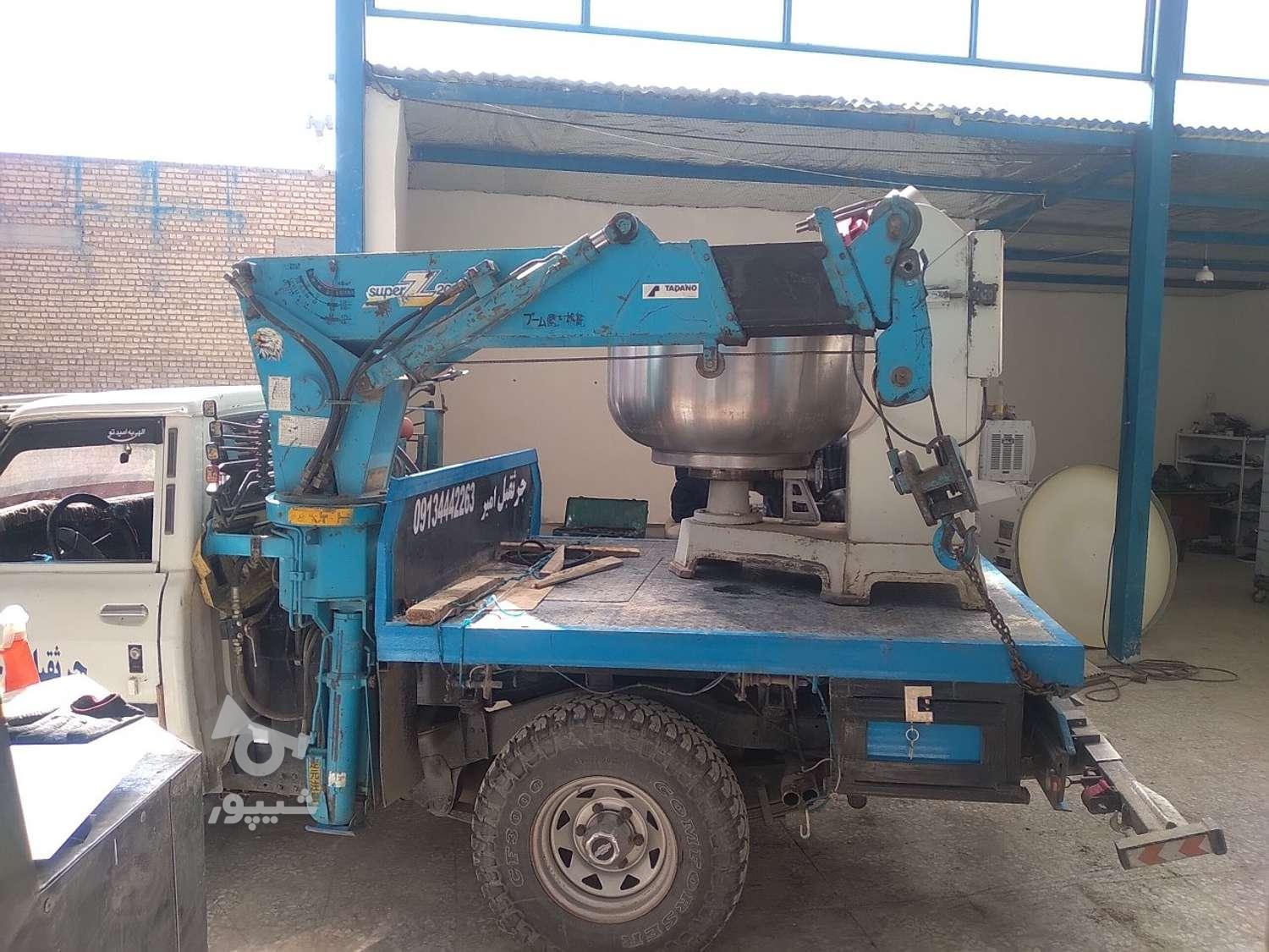 جرثقیل نیسان خودروبر امدادخودرو