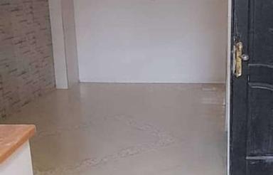 زیر زمین .کف سرامیک و کابینت ام دی اف با 5 پله