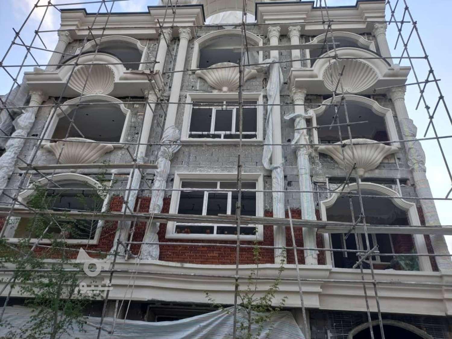 اجرای نما سیمانی