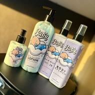 بادی اسپلش و لوشن با رایحه پودر بچه