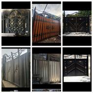 درب اهنی در پنجره باغ حیاط پارکینگ انبار سرویس upvc چوبی پله