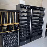 یخچال هایپری قفسه دوبل وسط قفسه سوپری ویترین مغازه استند وسط