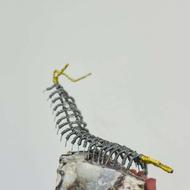 مجسمه ی سیمه هزارپا وسنگ عقیق سلیمانی