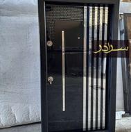 درب ضد سرقت روکش فلز:”کدLb815”/نما کرتین‌وال ضدسرقت
