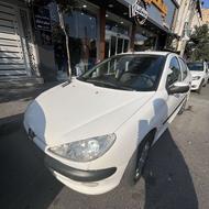 پژو 206 SD سفید مدل 96