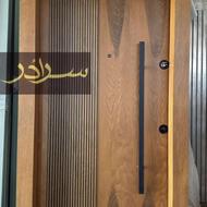 درب ضد سرقت ترمو وود:”کدLb837”/نما فریم لس ضدسرقت