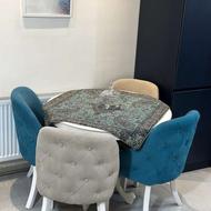 مبل هشت نفره به همراه ناهار خوری 4نفرە