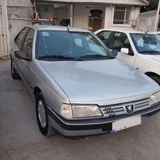 پژو 405 GLX (دوگانه سوز ) 1388 نقره‌ای