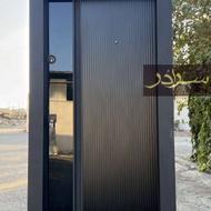 درب ضد سرقت روکش فلز:”کدLb853”/نما کرتین‌وال ضدسرقت