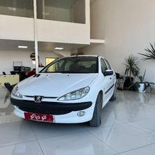 پژو 206 SD v8 (صندوق دار) 1395 سفید