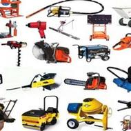 کرایه تمام ابزار ساختمانی و صنعتی بورانی