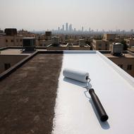 عایق ضد آب سفیدبرای پشت بام و سرویس خداحافظ ایزوگام وقیرگونی