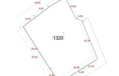 زمین مسکونی 1300متری در جاده کلوده
