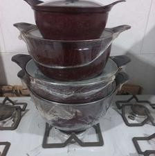 سرویس قابلمه 8پارچه چدن گرانیت باکیفیت فردوس کالا