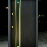 درب ضدسرقت مدرن مشکی ضد سرقت پنجره اتاق ژیوادرب1309