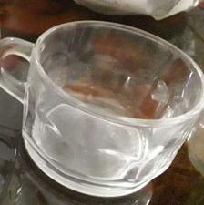 6 عدد فنجان و نعلبکی فرانسوی( کارکرده)