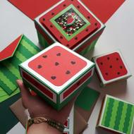 جعبه کادو و جعبه عکس با تم یلدایی