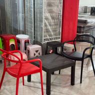 صندلی مدرن و میز مدرن صندلی پلاستیکی و میز پلاستیکی