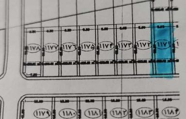200متر زمین 10×20 بهارستان قبل از فاز 1 از زمین های دادگستری