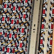 ریل سه تیکه پهن و باریک