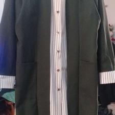 مانتو زنانه جنس نخ پنبه