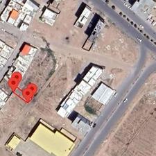 100 متر زمین با بر 6متر