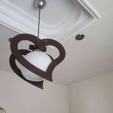 لوستر چوبی سالم