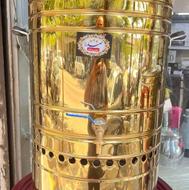 سماور بزرگ گازی استیل رنگ بندی جور هتل کارگاه موکب