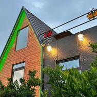 کلبه سوئدی با جکوزی مدرن لفور