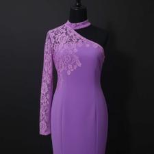 لباس مجلسی، لباس شب بنفش