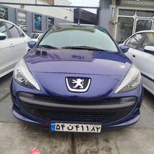 پژو 207i (دنده ای) 1397 آبی کاربنی متالیک