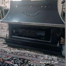 بخاری گازی طرح شومینه