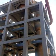 سندبلاست ورنگ امیزی کلیه سازه ها اسکلت مخازن شناور