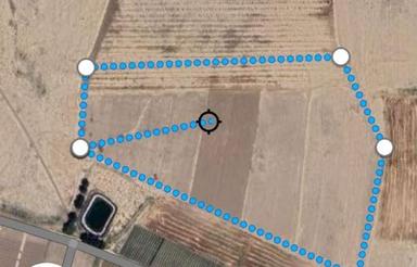 فروش 4 هکتار زمین (نیم هکتارپسته) متری 300