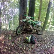 موتور کراس کاوازاکی دوزمانه