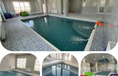 ویلا لوکس استخردار با ویو رودخانه طرقبه