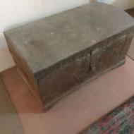صندوقچه صد ساله چوبی فلزی