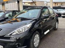 پژو TU5P 207i (پانوراما دنده ای قالپاق1404 مشکی در شیپور