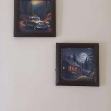 دو عدد تابلو نوری led