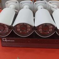 فروش پک دوربین مداربسته بادی در شب رنگی