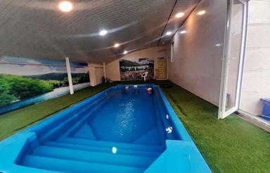 ویلا استخردار سر پوشیده با آب گرم