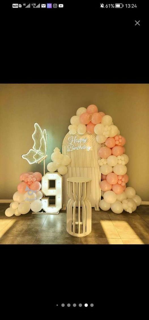 بادکنک آرایی و تم تولد و گل آرایی در کرج سهیلیه کردان