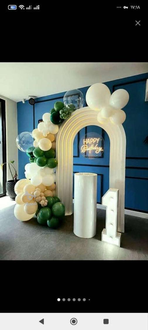 بادکنک آرایی و تم تولد و گل آرایی در کرج سهیلیه کردان