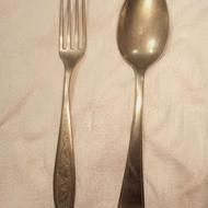 قاشق چنگال قدیمی