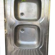 سینک ظرفشویی 2قلو