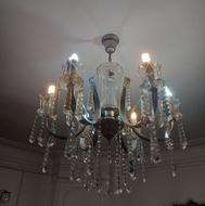 دوعدد لوستر 6شاخه