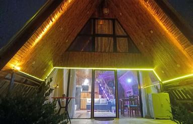 کلبه چوبی کوتاه مدت