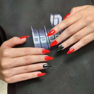 مدل کاشت ناخون فقط هزینه مواد